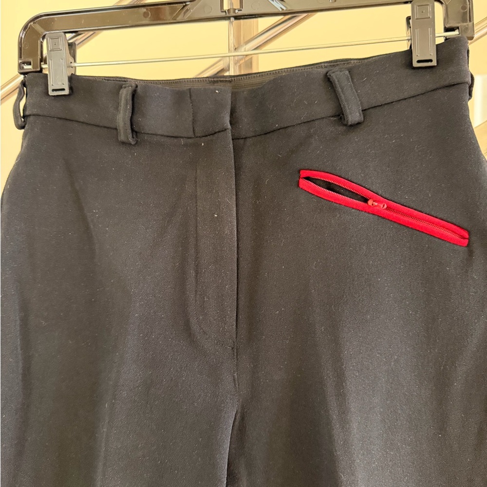 Vintage high rise Pants with Red Accent - Picture 4 of 13